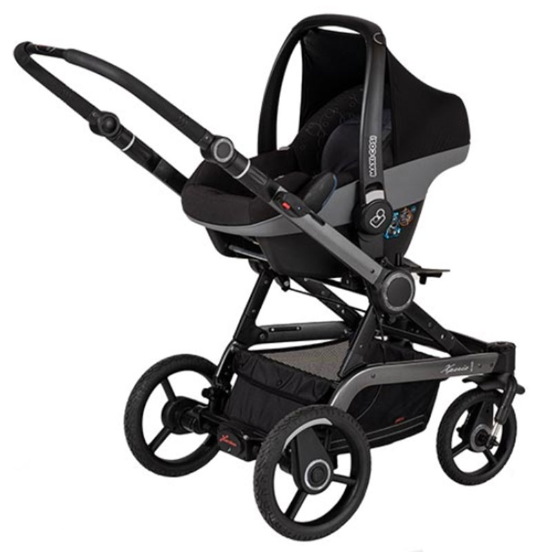 Xperia GTX mit Gruppe-0 Kindersitz travelsystem