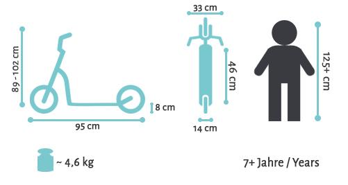 roller Dimensionen dimensionen