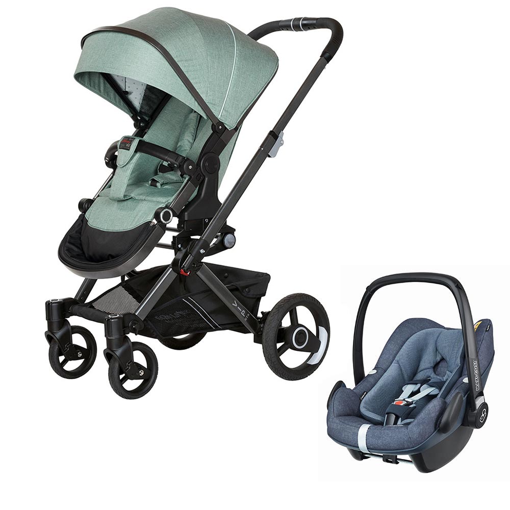 VIP GTX mit Gruppe-0 Kindersitz travelsystem